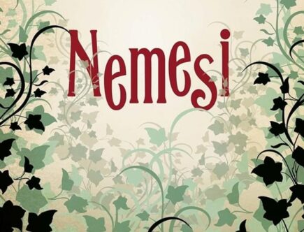 Sulla copertina di Nemesi di Agatha Christie c'è l'illustrazione di un'edera rampicante