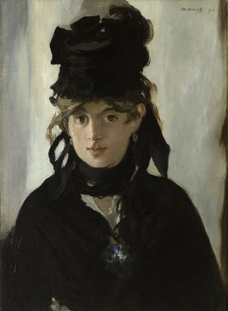 Édouard Manet, Berthe Morisot con un mazzo di violette 