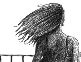 Sulla copertina di Solo vera è l'estate di Francesco Pecoraro è presente il disegno in bianco e nero di una donna di spalle che guarda verso l'orizzonte