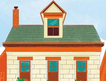Sulla copertina de L’emporio del cielo e della terra di James McBride c'è l'illustrazione di un vecchio edificio ben curato, che rappresenta l'emporio del titolo
