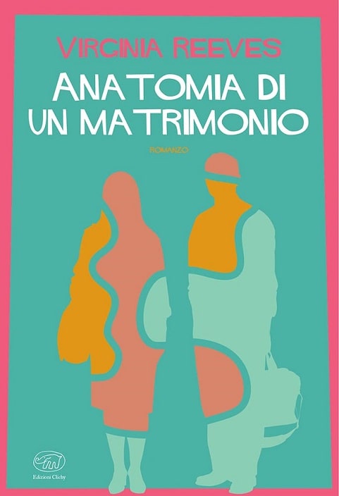 sulla copertina del libro ci sono due figure stilizzate, una donna e un uomo i cui corpi sono frammentati